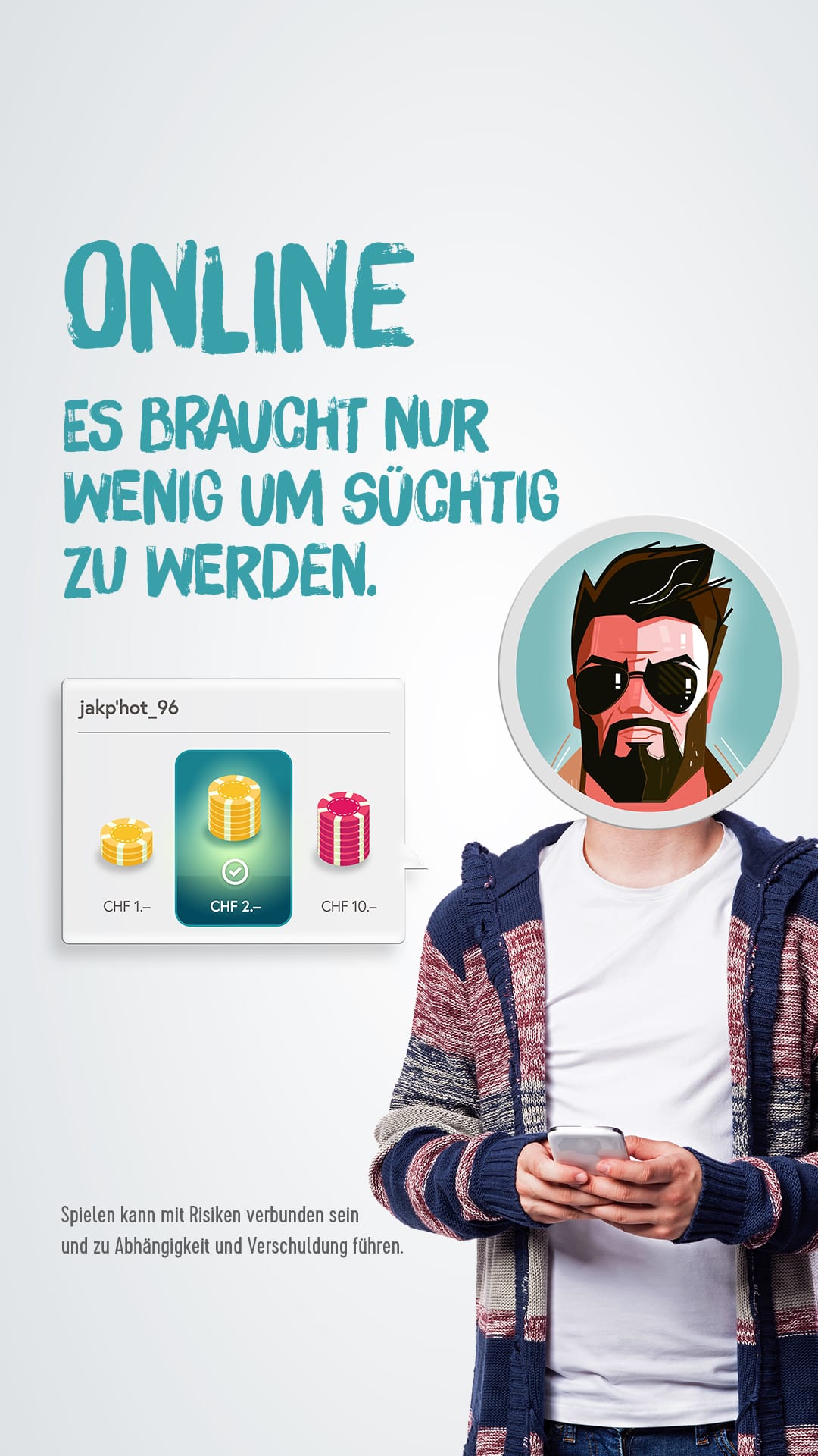 Online braucht es nur wenig, um süchtig zu werden.