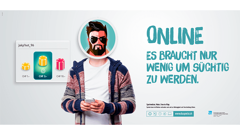 Online braucht es nur wenig, um süchtig zu werden.